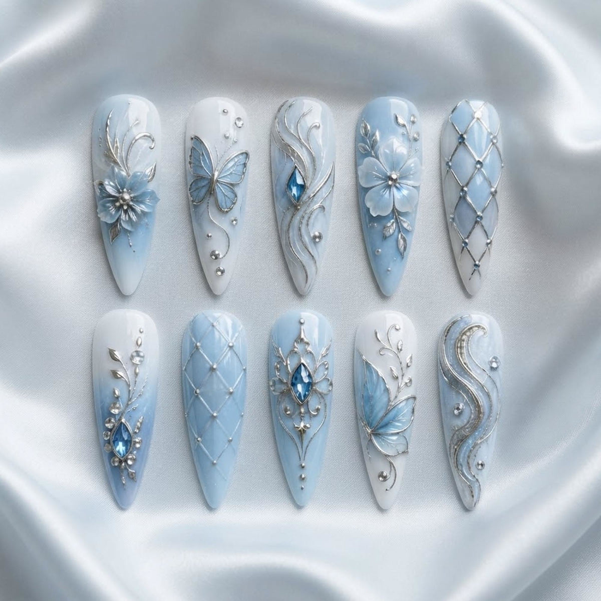 Fancy Art Nails - Light Blue shade variant product image