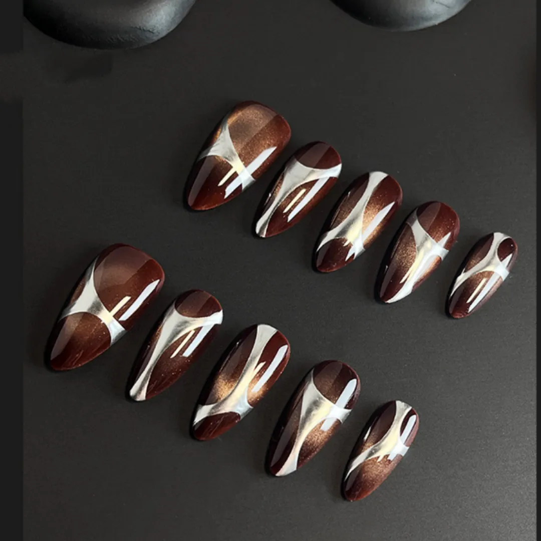 Fancy Art Nails - Dark Brown shade variant product image