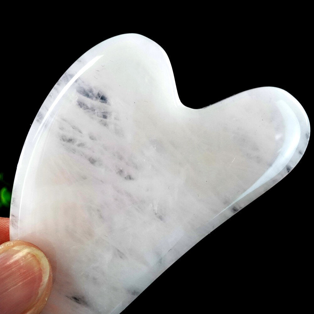 Guasha Guasha Marble Crystal Stone - White | Buy Online in Pakistan at Cosmia.pk