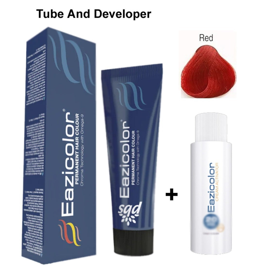 Eazicolor Eazicolor Professional Tube - Red | Buy Online in Pakistan at Cosmia.pk