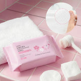 Glamorous Face Cleansing Makeup Remover Wipes Large 60 Pieces - Japanese Sakura shade variant product image