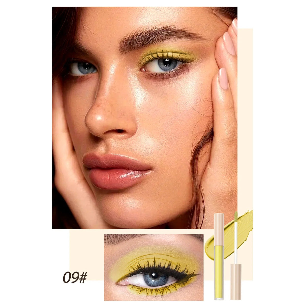 Aliddy Beauty Aliddy Beauty Liquid Eye Shadow Candy Shape - Yellow | Buy Online in Pakistan at Cosmia.pk