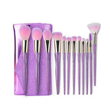 Cosmia.pk 12 Piece Makeup Brush Set - Purple | Buy Online in Pakistan at Cosmia.pk
