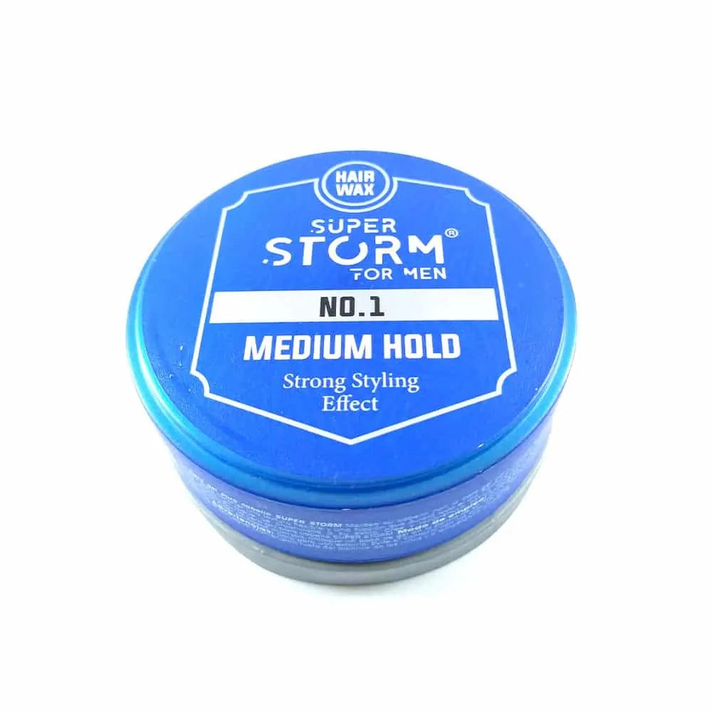 Super Storm Super Storm Hair Styling wax Medium Hold NO 1 - Blue | Buy Online in Pakistan at Cosmia.pk