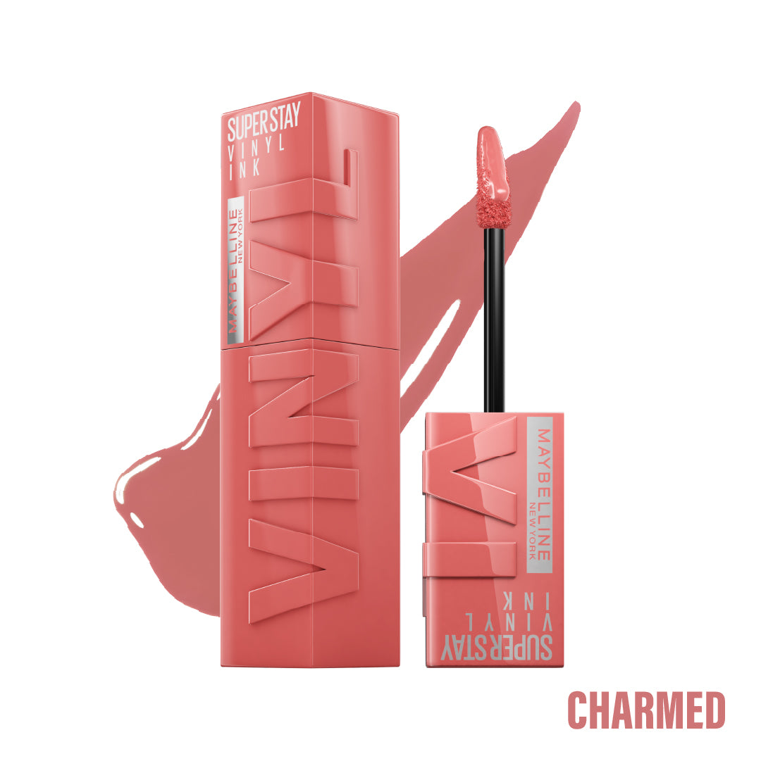 Maybelline Super Stay Vinyl Ink Liquid Lipstick - Charmed - 105 / 2.5Ml - Buy Online in Pakistan