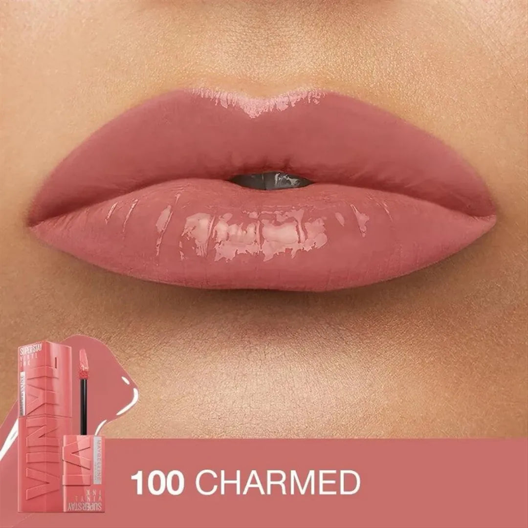 Maybelline Super Stay Vinyl Ink Liquid Lipstick - Charmed - 105 / 5Ml - Buy Online in Pakistan