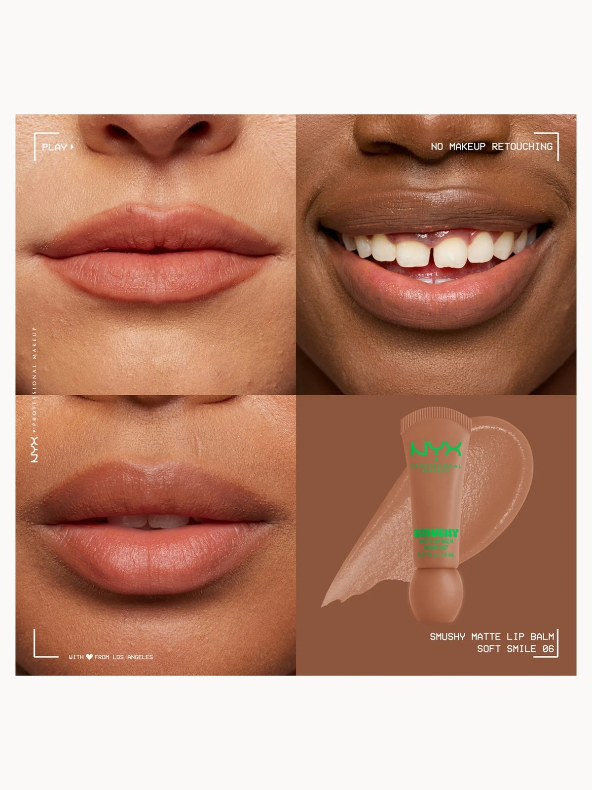 NYX Professional Makeup - Smushy Matte Lip Balm - 8ml - 06 Soft Smile - Buy Online in Pakistan