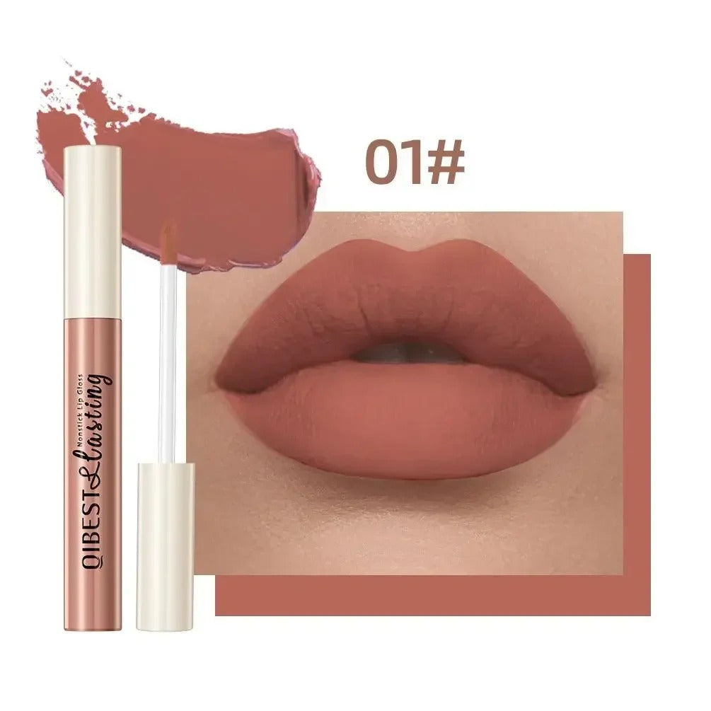 QEARLYA QEARLYA Matte Lipgloss - Nude (Each Random) | Buy Online in Pakistan at Cosmia.pk