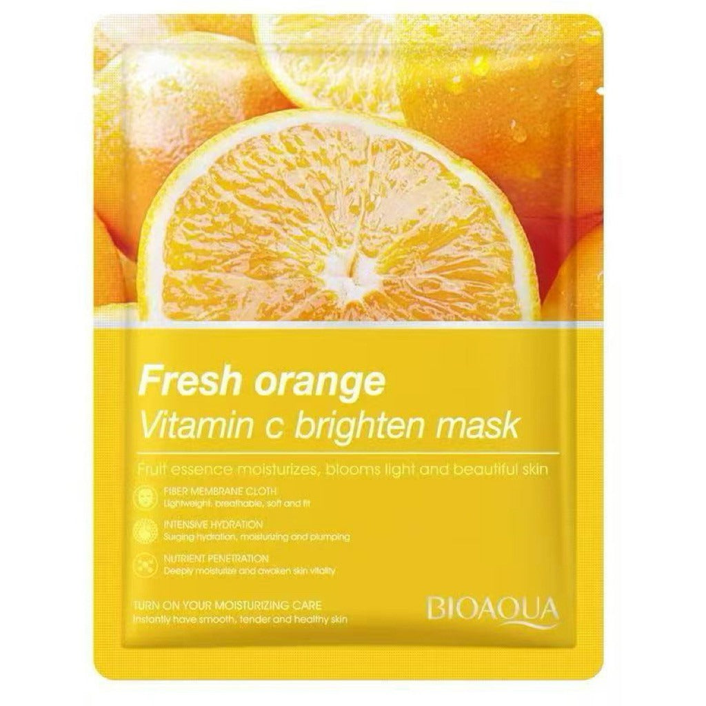 Bioaqua Sheet mask - Fresh orange | Buy Online in Pakistan at Cosmia.pk