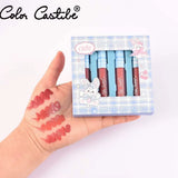 Color Castle Long Lasting Matte Lip Gloss - 4Pcs - Peach shade variant product image