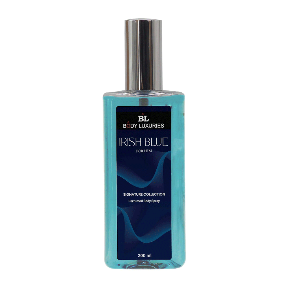 Body Luxuries Irish Blue Body Spray 175ml - Buy Online in Pakistan at Cosmia.pk