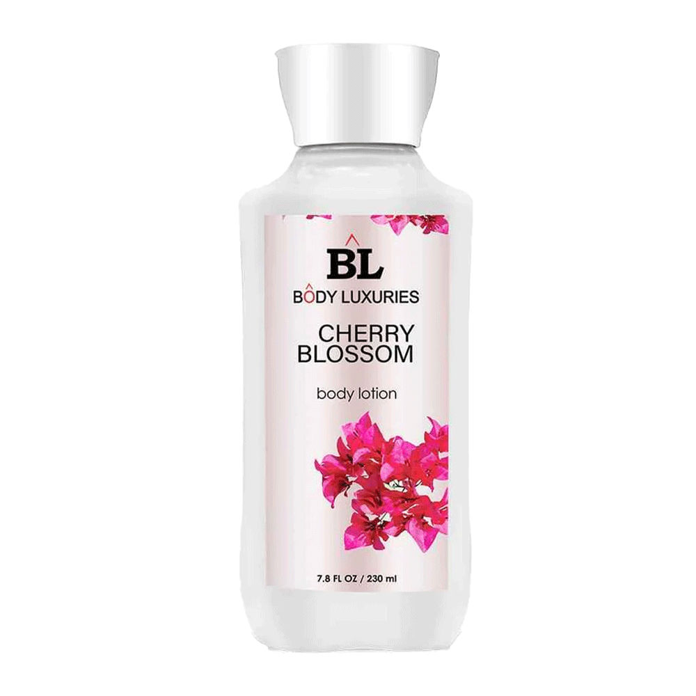 Body Luxuries Cherry Blossom Body Lotion 230ml - Buy Online in Pakistan at Cosmia.pk