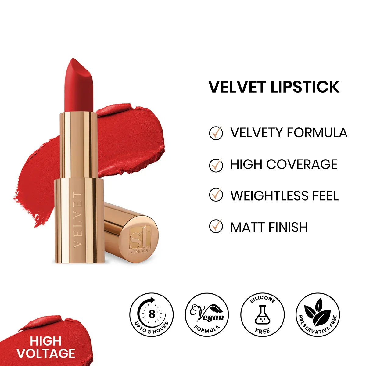 ST London - Velvet Ultra Matt Lipstick - Buy Online in Pakistan at Cosmia.pk
