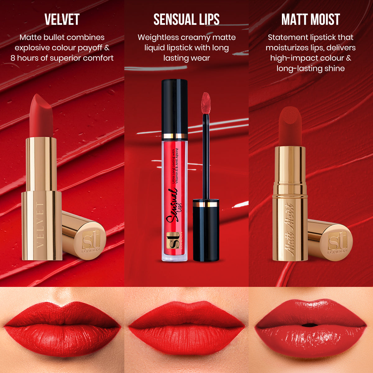 ST London - Velvet Ultra Matt Lipstick - Half way there - Buy Online in Pakistan at Cosmia.pk