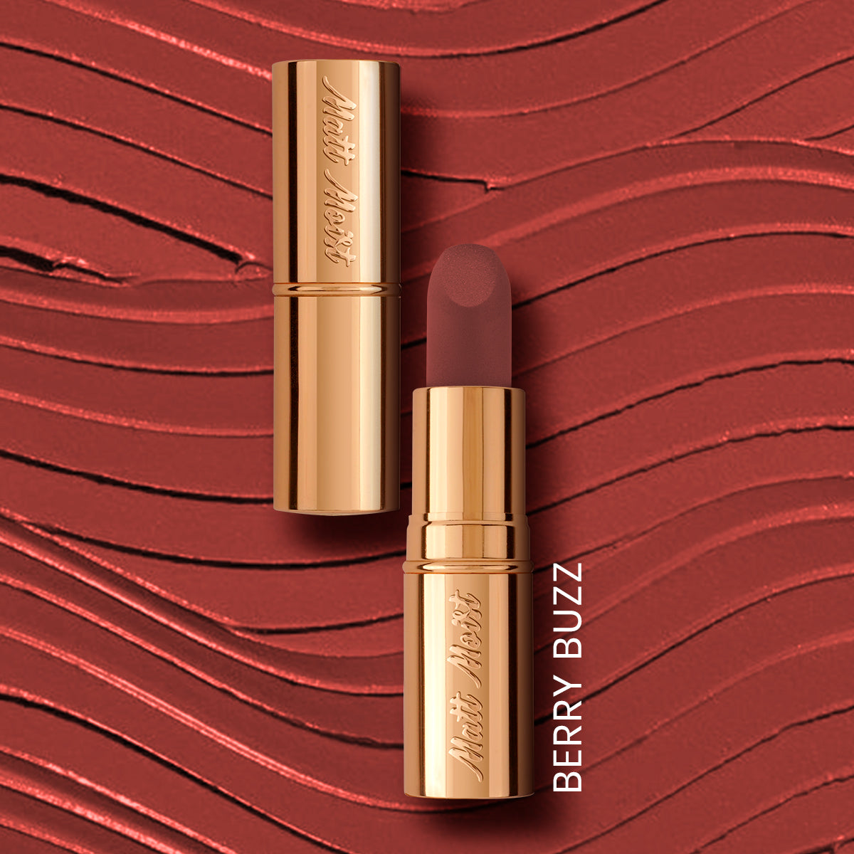 ST London - Matt Moist Long-Lasting Lipstick - Berry Buzz - Buy Online in Pakistan at Cosmia.pk