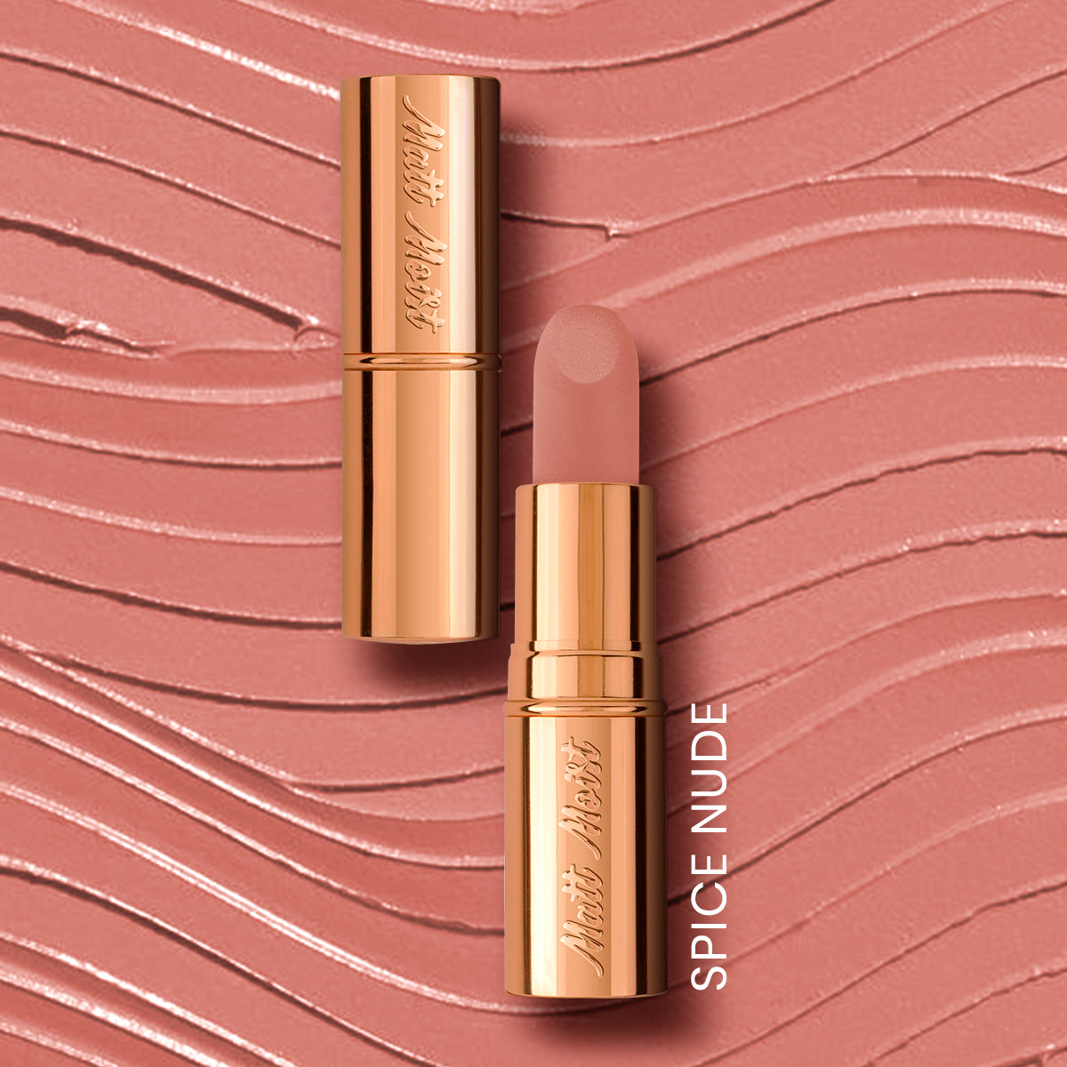 ST London - Matt Moist Long-Lasting Lipstick - Spice Nude - Buy Online in Pakistan at Cosmia.pk