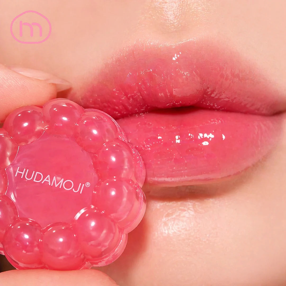 Hudamoji Fruit Lip Scrub - Peach shade variant product image