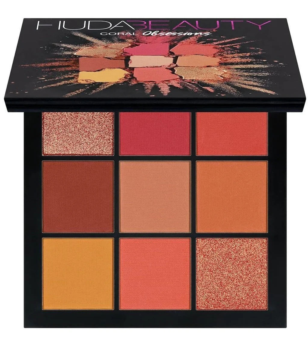 Huda Beauty Mini Eyeshadow Palette - 3 Styles - Coral shade variant product image