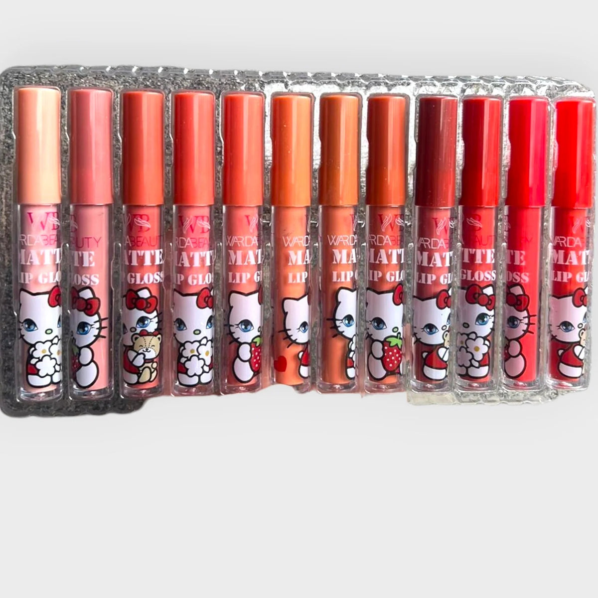 Warda Beauty Warda Beauty Waterproof lipgloss - Red (Each Random) | Buy Online in Pakistan at Cosmia.pk