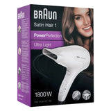 Braun Satin Hair1 Ultra Light 1800W Hair Dryer, HD-180 - Buy Online in Pakistan at Cosmia.pk