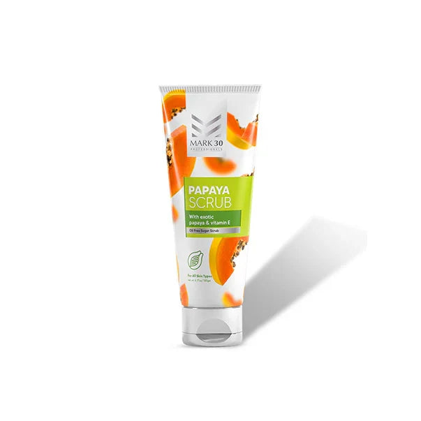 Mark 30 Papaya Face Scrub – 100g - Buy Online in Pakistan at Cosmia.pk
