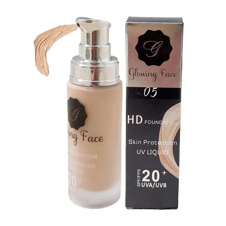 Glowing Face HD UV Skin Protection Foundation - Buy Online in Pakistan at Cosmia.pk