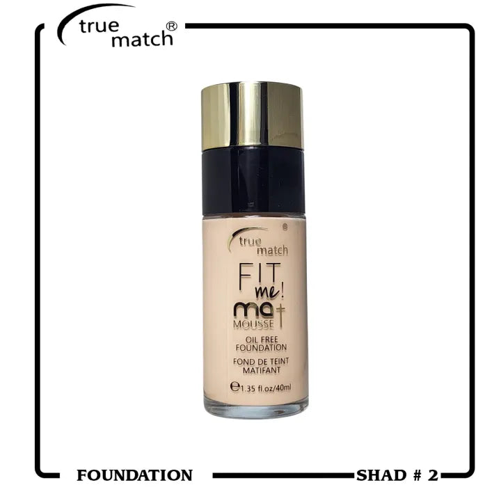 True Match Mousse Oil Free Matte Full Coverage Liquid Foundation - Buy Online in Pakistan at Cosmia.pk
