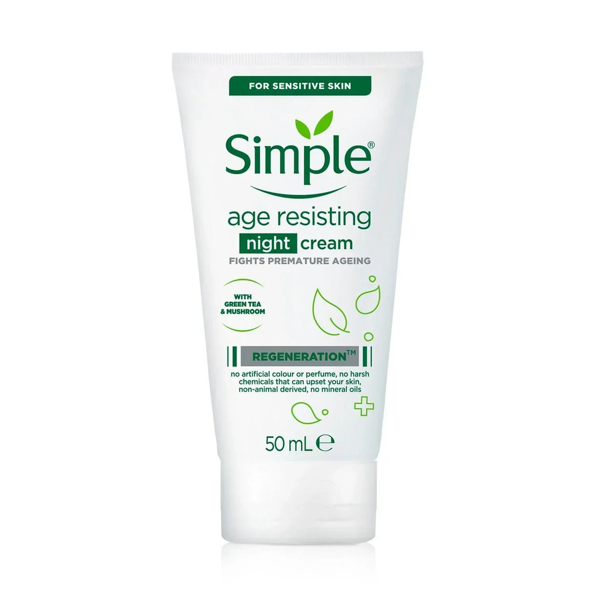 Simple Regeneration Age Resisting Night Cream - 50ml - Buy Online in Pakistan at Cosmia.pk