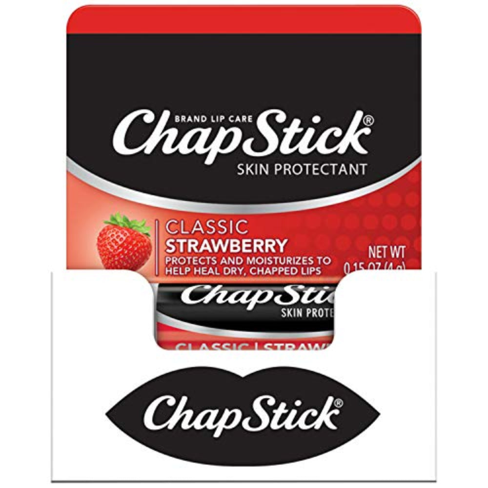 ChapStick Classic Strawberry Lip Balm (4g) - Buy Online in Pakistan at Cosmia.pk