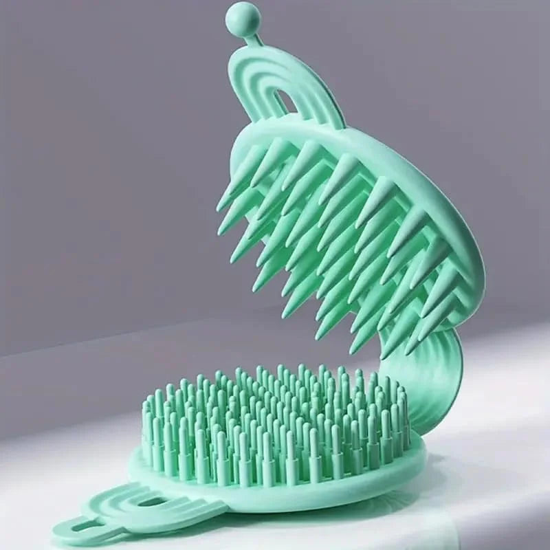 2 In 1 Double Sided Shampoo Brush Silicone Soft - Buy Online in Pakistan at Cosmia.pk
