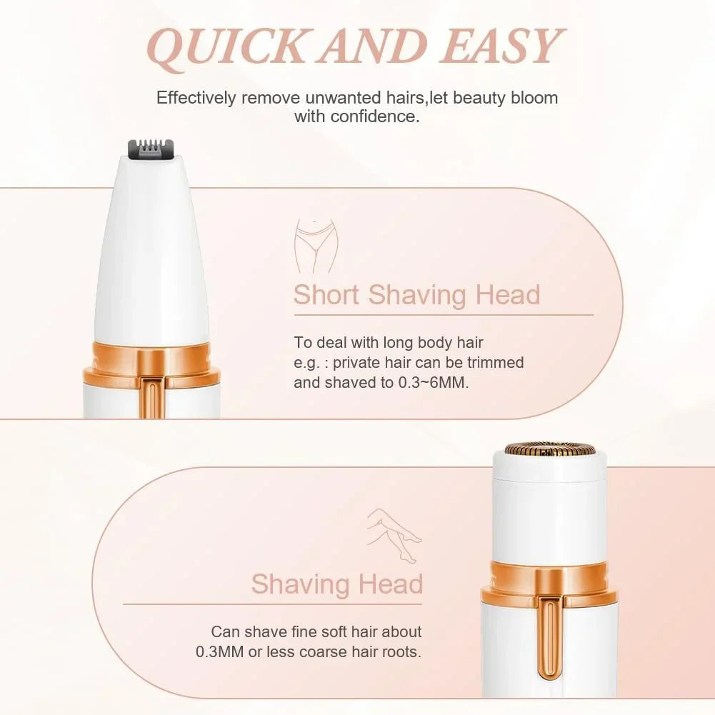 Multifunctional 4 Way Lady Shaver - Buy Online in Pakistan at Cosmia.pk
