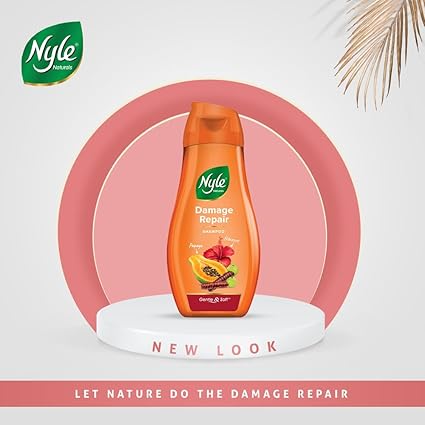 Nyle Naturals Damage Repair Shampoo - 180ml - Buy Online in Pakistan at Cosmia.pk