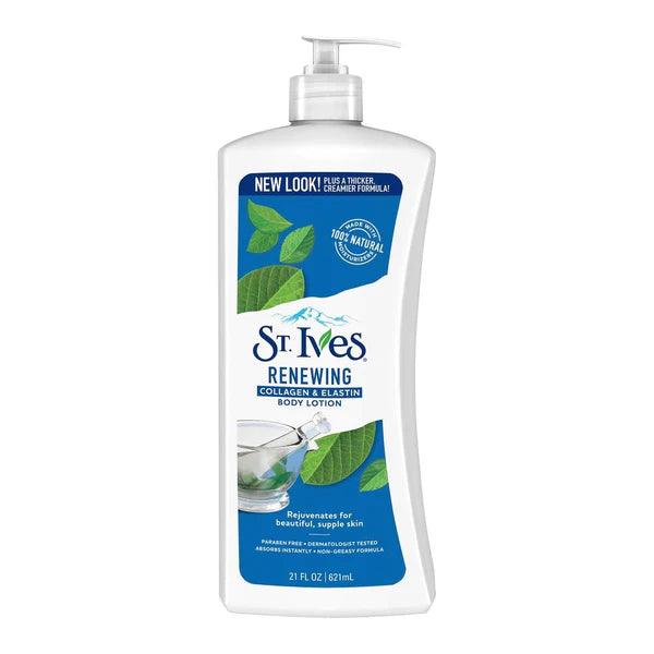 St Ives Body Lotion Usa Skin Renewing Collagen Elastin 621ML - Buy Online in Pakistan at Cosmia.pk