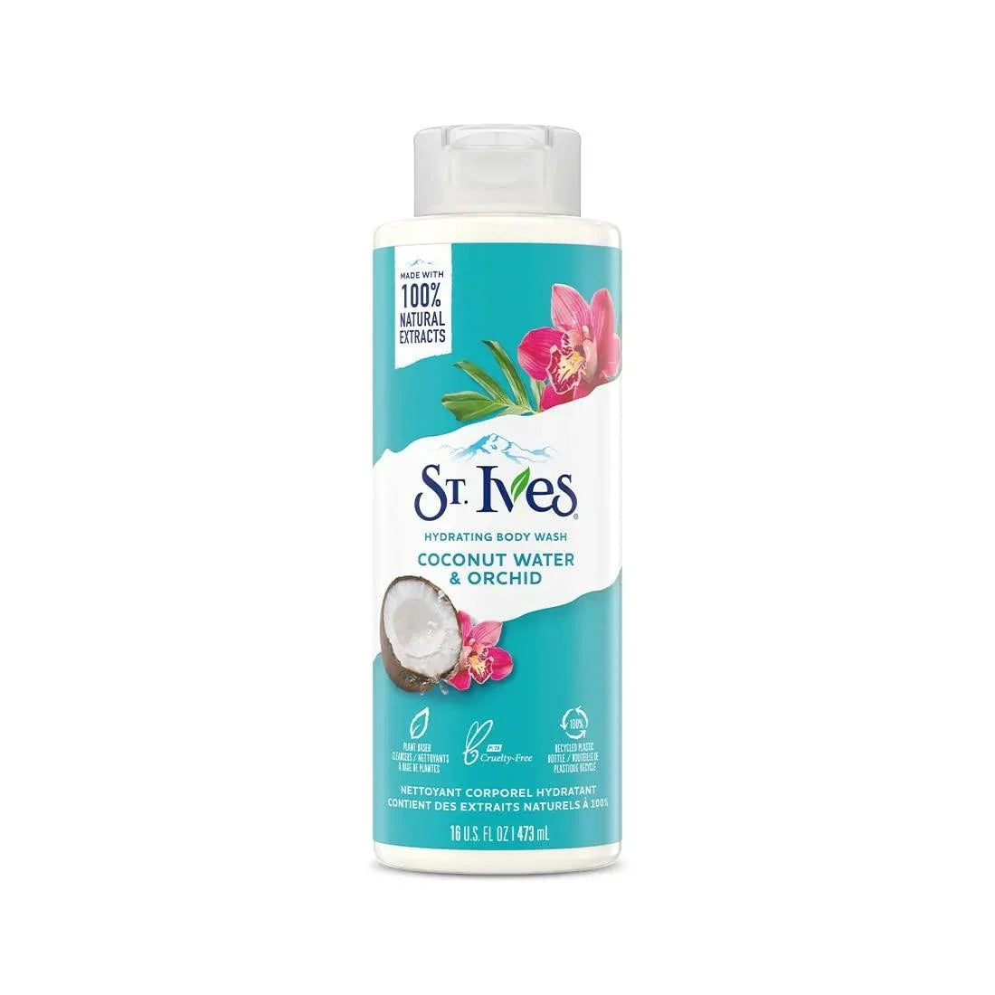 St. Ives Body Wash Coconut Water & Orchid - Buy Online in Pakistan at Cosmia.pk