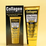 Fruit Of The Wokali Collagen Ultra Protect 3-in-1 Dry- Touch Sunblock SPF 90+ - 100ml - Buy Online in Pakistan at Cosmia.pk