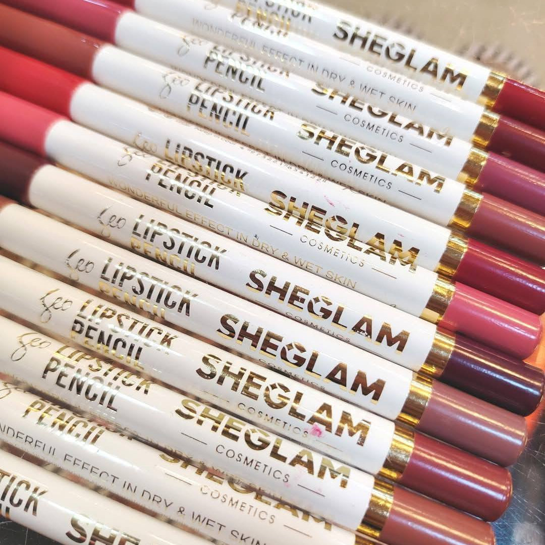 Sheglam Waterproof Lipstick Pencil - Pack of 12 - Buy Online in Pakistan at Cosmia.pk