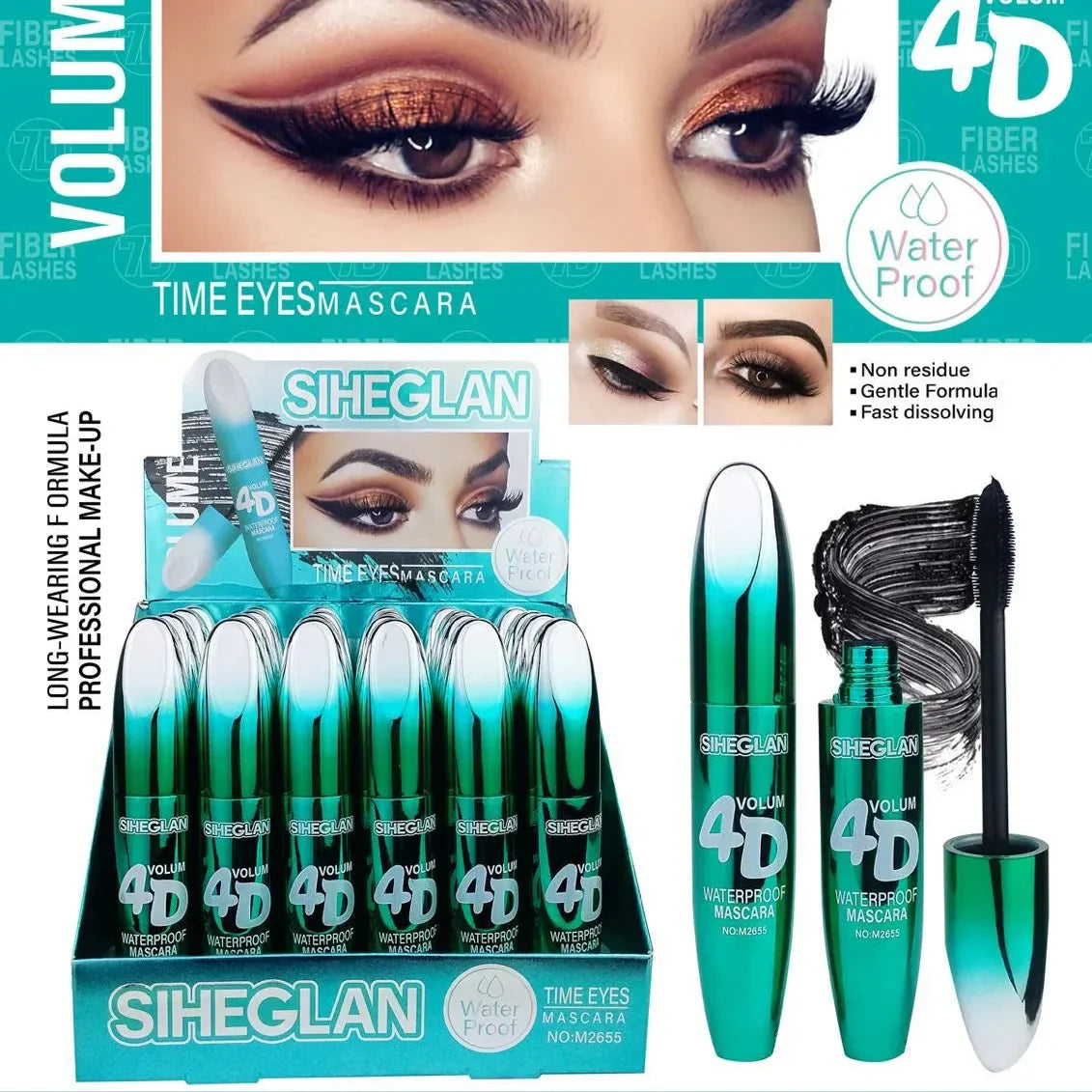 Siheglan 4D Water proof mascara - Buy Online in Pakistan at Cosmia.pk