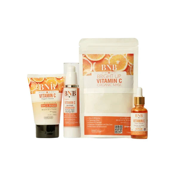 BNB Vitamin C Bright & Glow Kit - Buy Online in Pakistan at Cosmia.pk