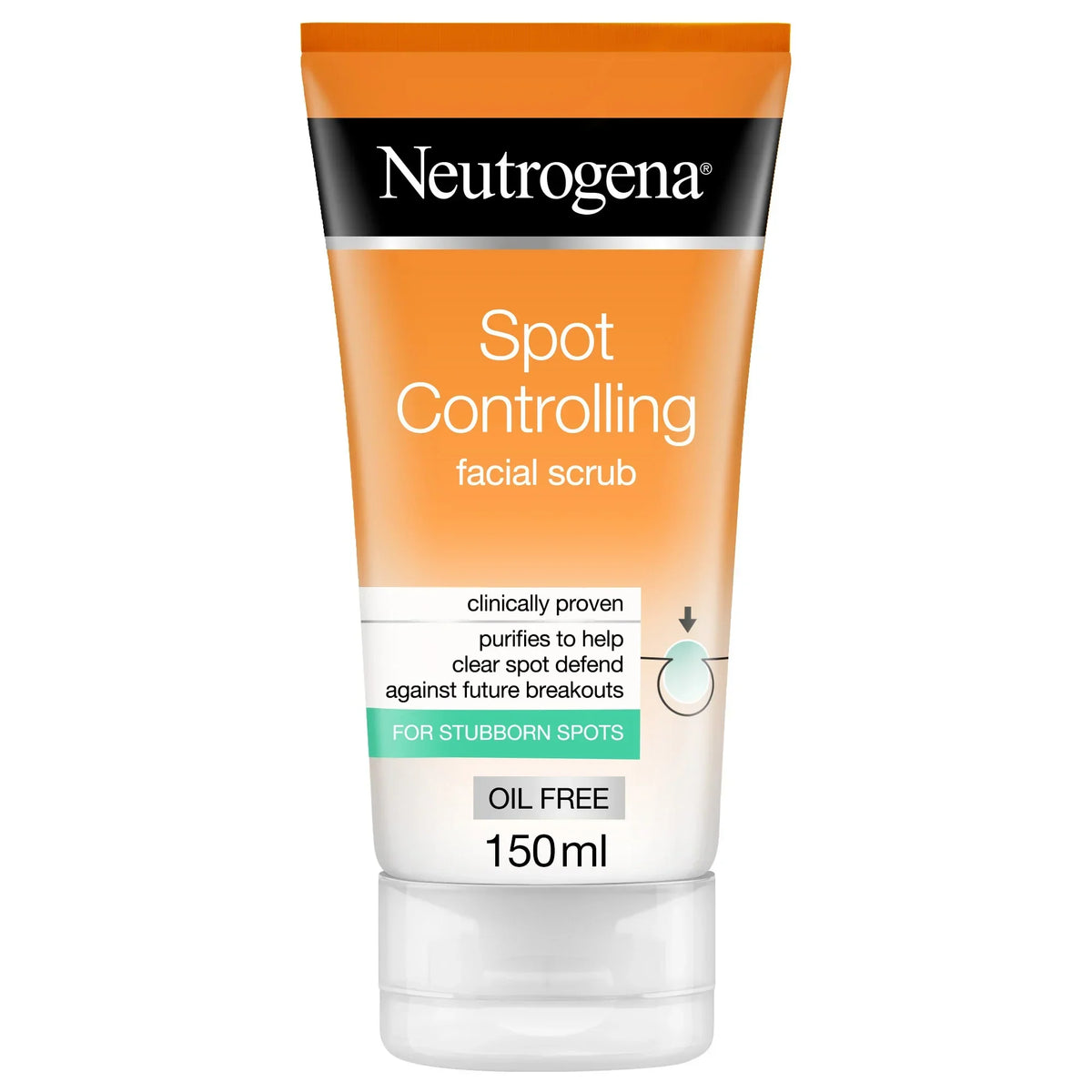 Neutrogena Spot Controlling Facial Scrub - 150ml - Buy Online in Pakistan at Cosmia.pk