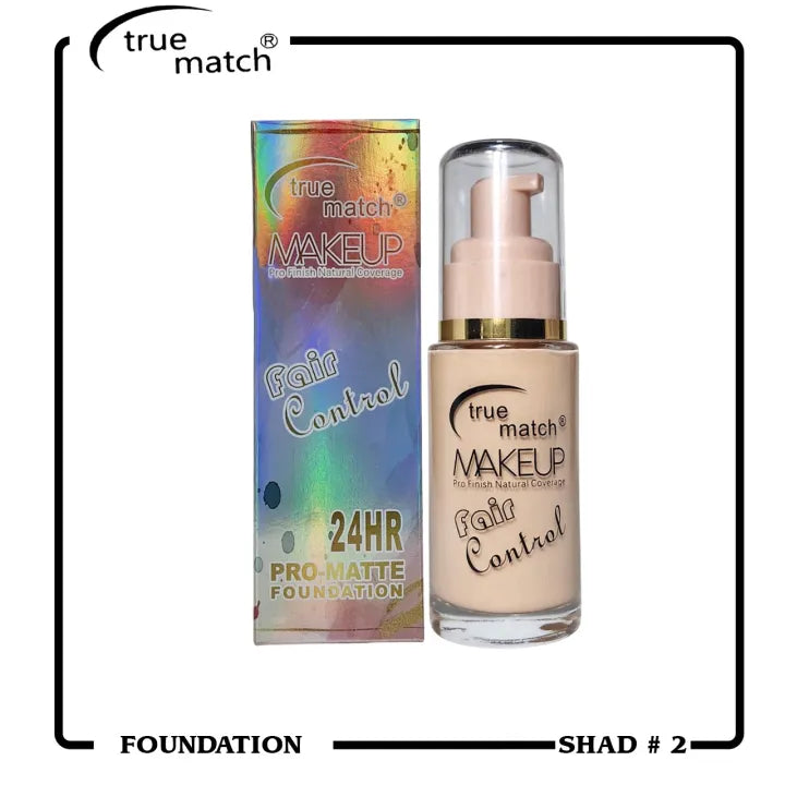 True Match Fair Control matte liquid Foundation - Buy Online in Pakistan at Cosmia.pk