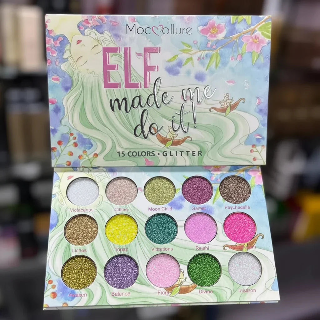 Mocallure Elf Glitter Eyeshadow Palette - Buy Online in Pakistan at Cosmia.pk