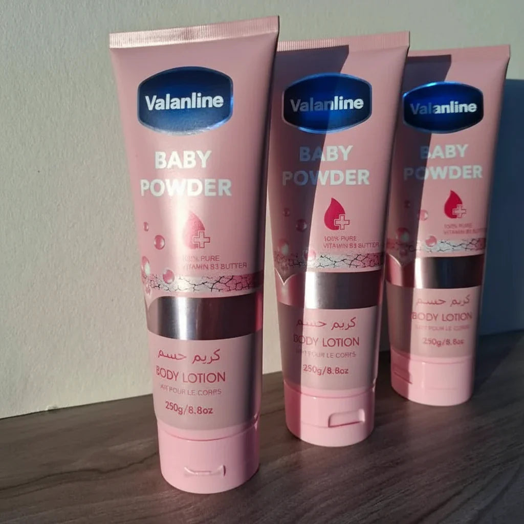Valanline Baby Powder Body Lotion - 250g - Buy Online in Pakistan at Cosmia.pk