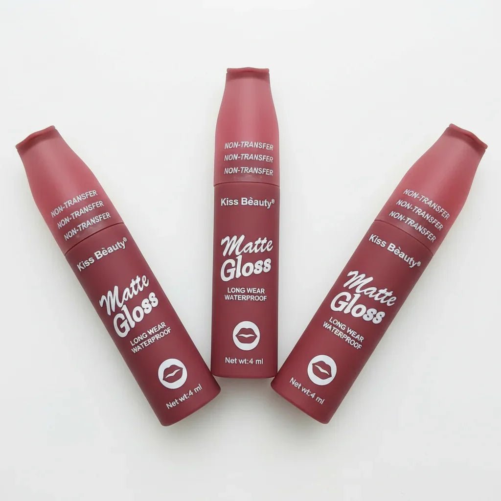 Kiss Beauty Non Transfer Matte Liquid Lip Gloss - Buy Online in Pakistan at Cosmia.pk