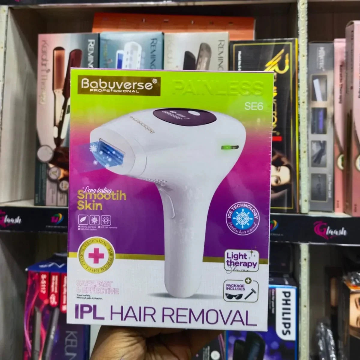 Babyverse IPL Laser Epilator Women Laser Hair Removal - Buy Online in Pakistan at Cosmia.pk