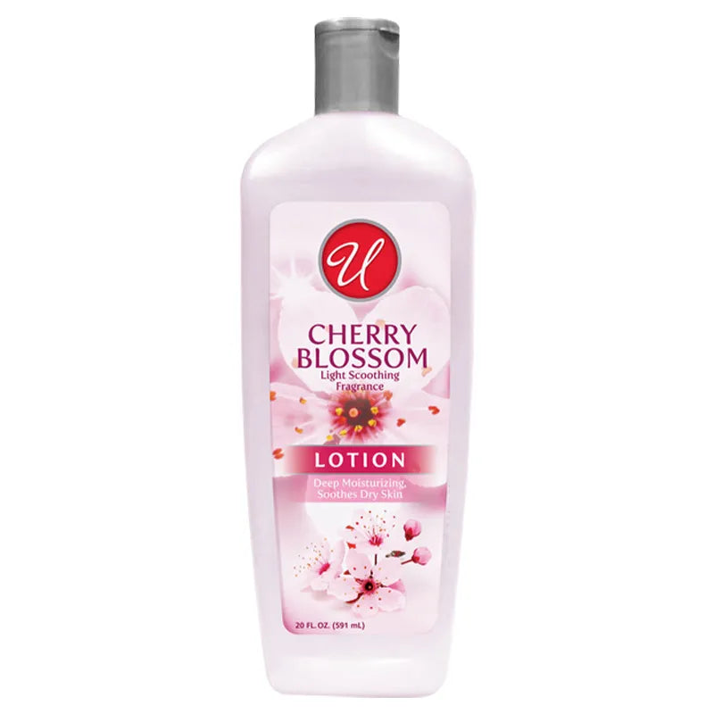 U CHERRY Blossom Scent Body Lotion - 591ml - Buy Online in Pakistan at Cosmia.pk