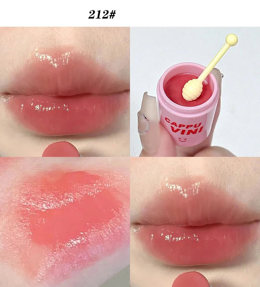 CAPPUVINI Stain-resistant Straw Cup Lip Gloss 3(Pcs) Set - Buy Online in Pakistan at Cosmia.pk