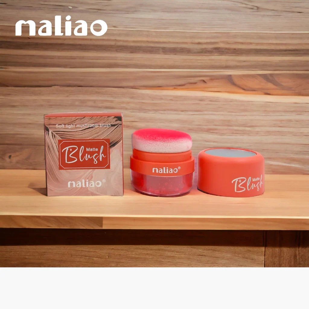5 Pcs Maliao 3D Powder Matte Puff Blush - Buy Online in Pakistan at Cosmia.pk