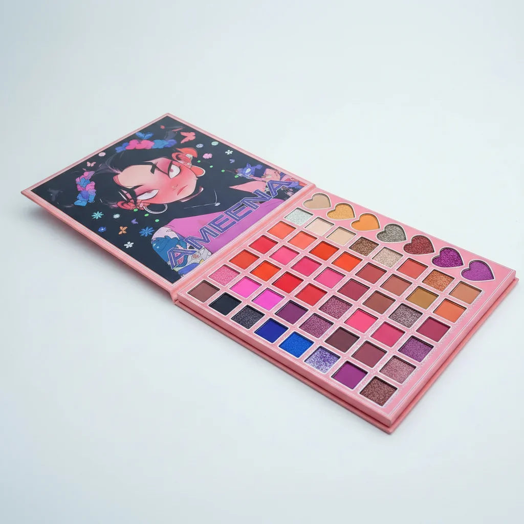 55 Colors Naked Shimmer & Nude Eyeshadow Palette - Buy Online in Pakistan at Cosmia.pk