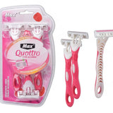 Max Triple Blade Bikini Disposable Body Razor Lady Women - Buy Online in Pakistan at Cosmia.pk