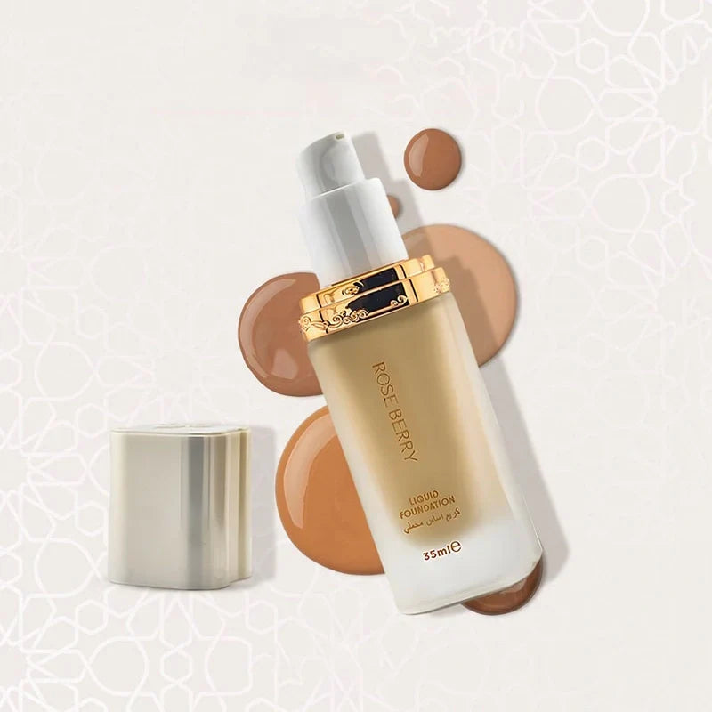 Rose Berry Liquid Foundation - 35ml - Buy Online in Pakistan at Cosmia.pk